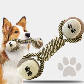 1pc Bone Shaped Cotton Rope Dog Chewing Toy; Dog Chew Toy 1pc Bone Shaped Cotton Rope Dog Chewing Toy; Dog Chew Toy