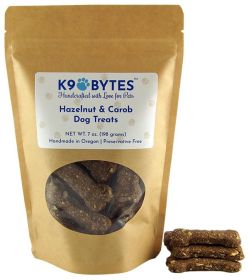Hazelnut Carob Dog Treats