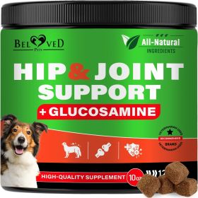 Dog Hip and Joint Supplement Arthritis Pain Relief Treats Glucosamine Chondroitin MSM Soft Chews for Senior Dogs Natural Medicine & Support Mobility T