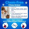Flea and Tick Prevention for Dogs Chewables Natural Flea Treatment Supplement for Small & Large Dogs with Vitamins Immune Support Chews Pest Defense O
