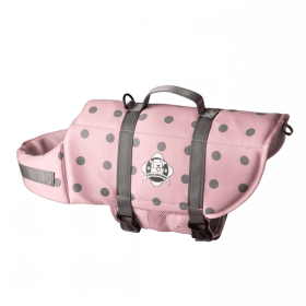 Doggy Life Jacket (Color: Pink/Gray/Silver, size: XXS)