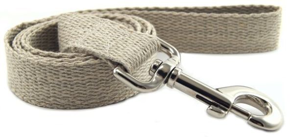Hemp Dog Leash 6' (Option: X-Small)