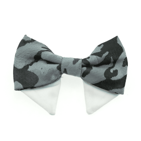 Universal Dog Bow Tie (Color: Gray Camo, size: Type 1)